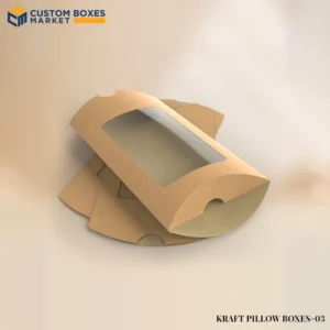 Custom Pillow Box With Window