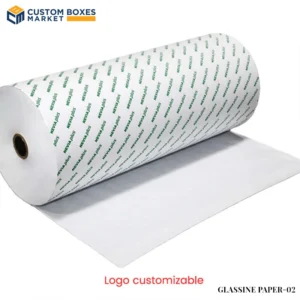 Printed glassine paper