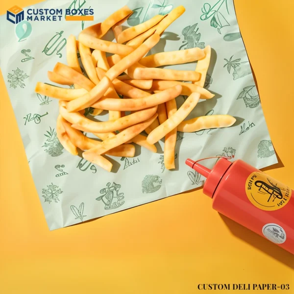 custom deli paper with logo