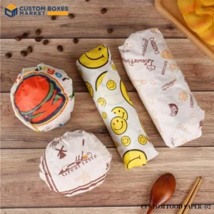 custom food paper sheets