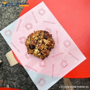 custom food paper wholesale