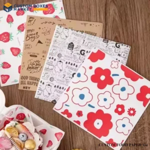 custom food paper with logo