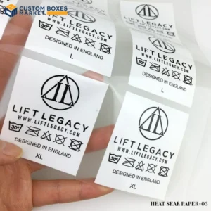 custom heat seal paper