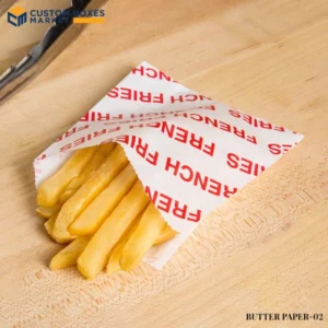custom printed fry paper