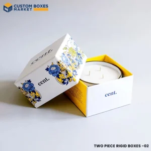 two piece Rigid Boxes with logo
