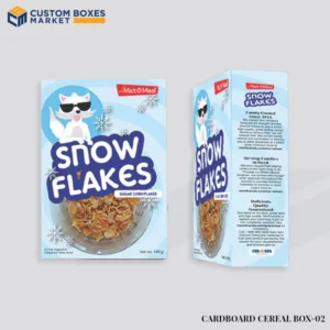 Custom Cardboard Cereal Box 02