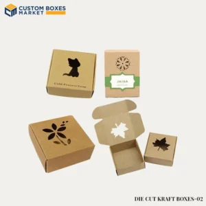 Custom Die Cut Kraft Boxes