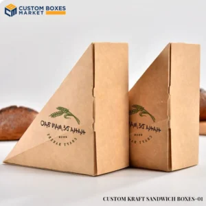 Custom Kraft Sandwich Boxes Wholesale