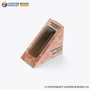 Custom Kraft Sandwich Boxes With Logo