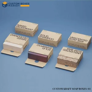 Custom kraft soap boxes with logo