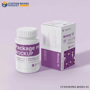 Custom pill Box Packaging