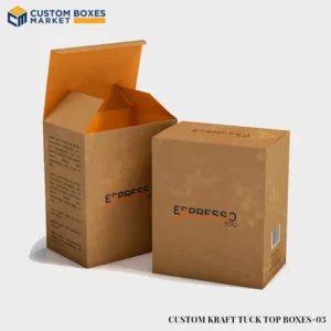 Customized Kraft Tuck Top Boxes