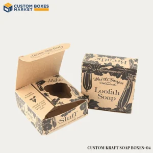 Customized kraft soap boxes
