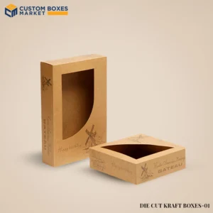 Die Cut Kraft Boxes Wholesale