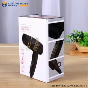 Hair Dryer Box Packaging With Logo