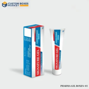 custom pharma gel boxes wholesale