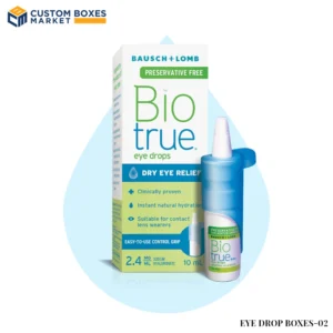 eye drop boxes with logo