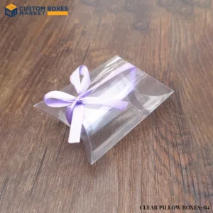 Custom Clear Pillow Boxes