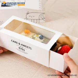 Custom Dessert Boxes With Logo