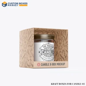 Printed Kraft Boxes for candle