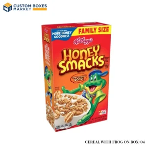 Personalized Cereal With Frog On Box