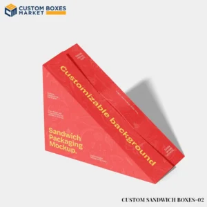 custom Printed sandwich boxes Bulk