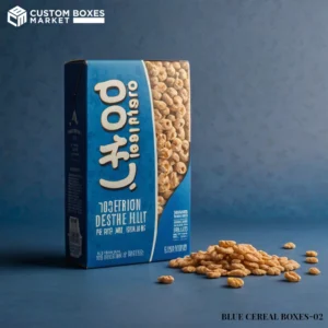 Blue Cereal Boxes