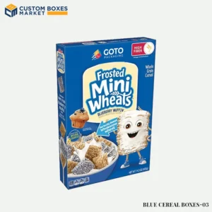 Blue Cereal Boxes