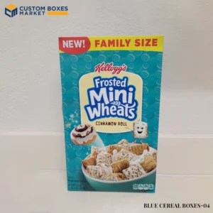Blue Cereal Boxes