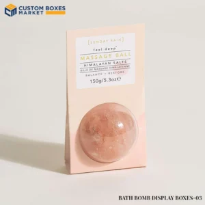 printed Bath Bomb Display Boxes