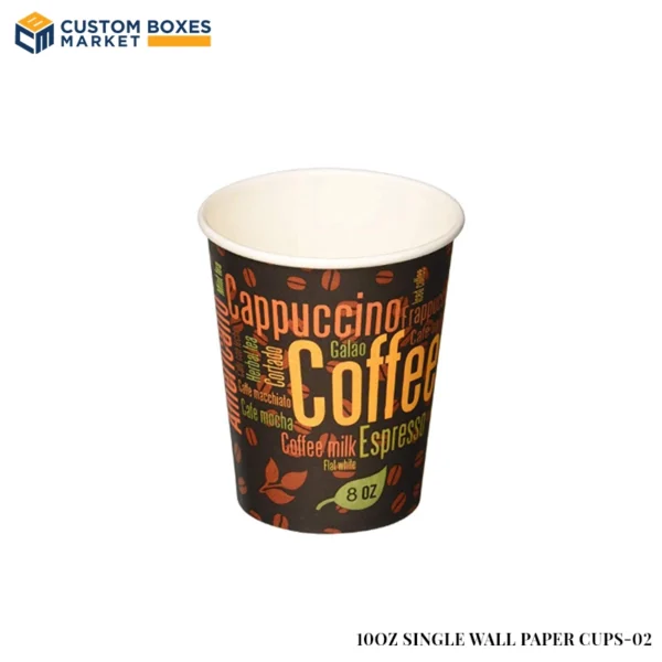 Custom-10oz-single-wall -paper-cups