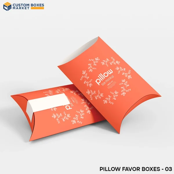 Pillow Favor Boxes design 3