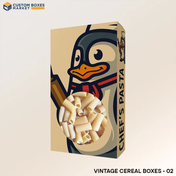 cardboard Vintage Cereal Boxes 2