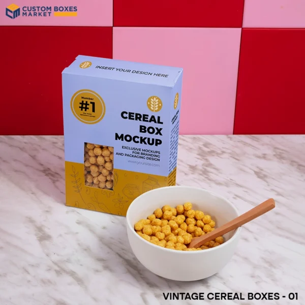 custom Vintage Cereal Boxes 1