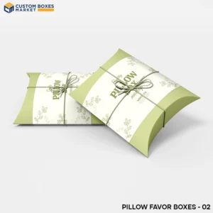 Custom Pillow Favor Boxes