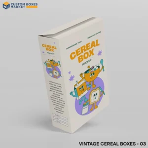 printed Vintage Cereal Boxes 3