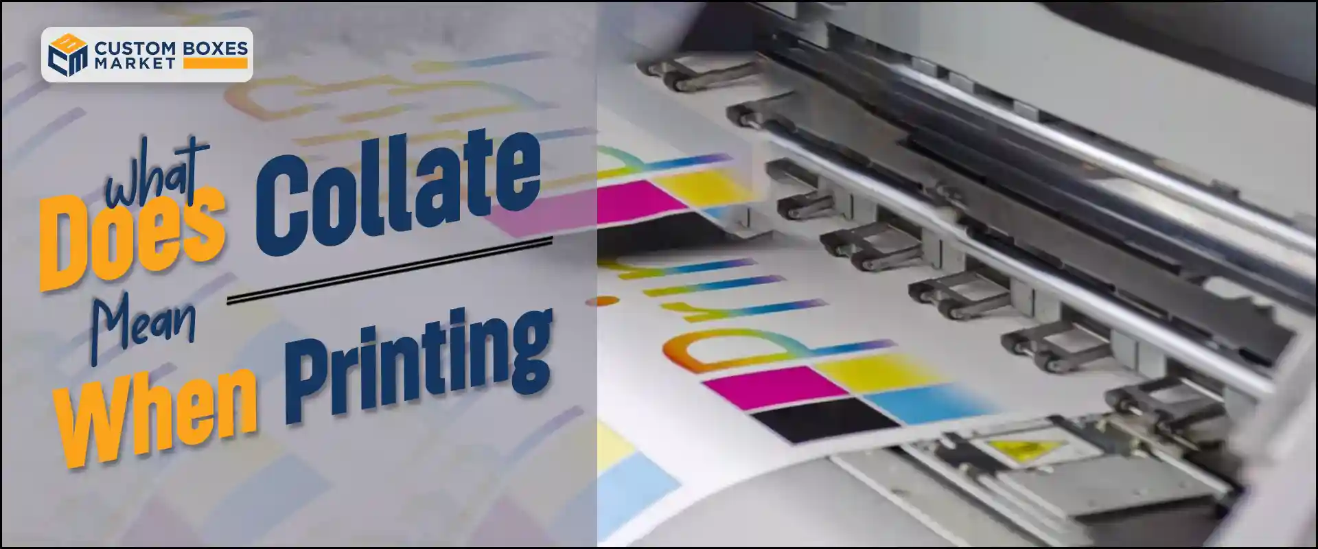 What Does Collate Mean When Printing