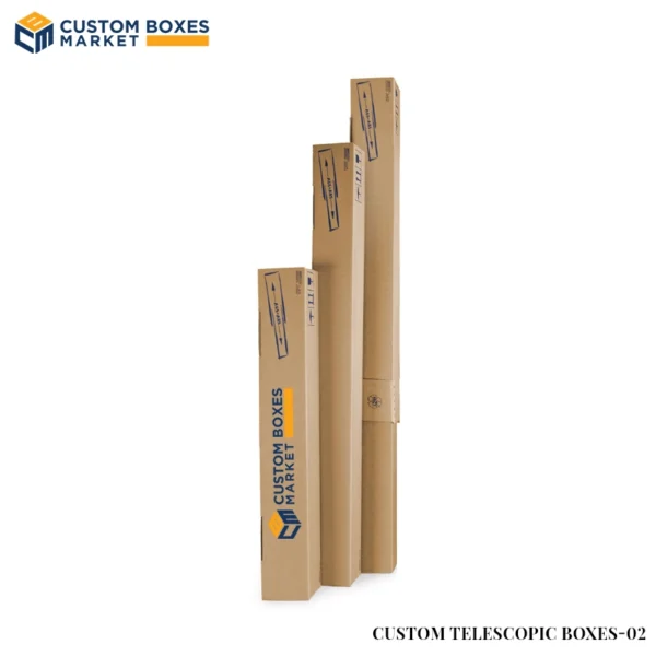 Custom corrugated telescopic boxes 02