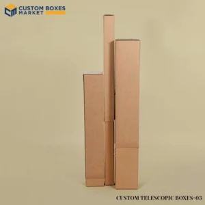 Custom kraft telescopic boxes 03