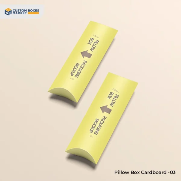 cardboard Pillow Boxes design 3