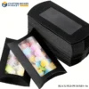 Black Pillow Boxes with window 04