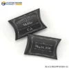 Black printed Pillow Boxes 02