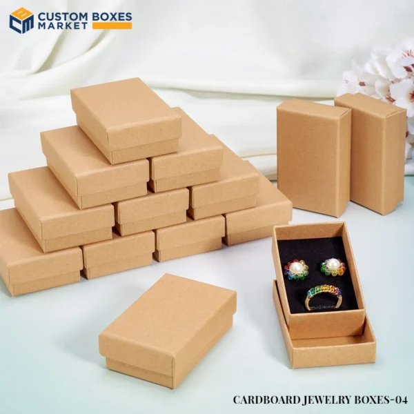 Cardboard Jewelry Boxes with lid 04