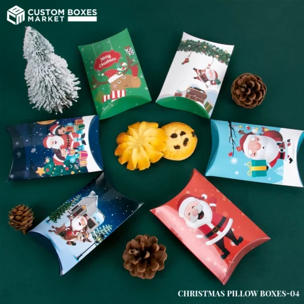 Christmas Pillow Boxes wholesale 04