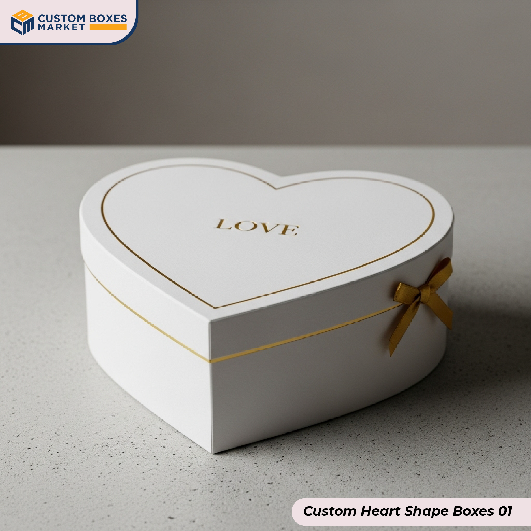 Custom Heart Shaped Boxes