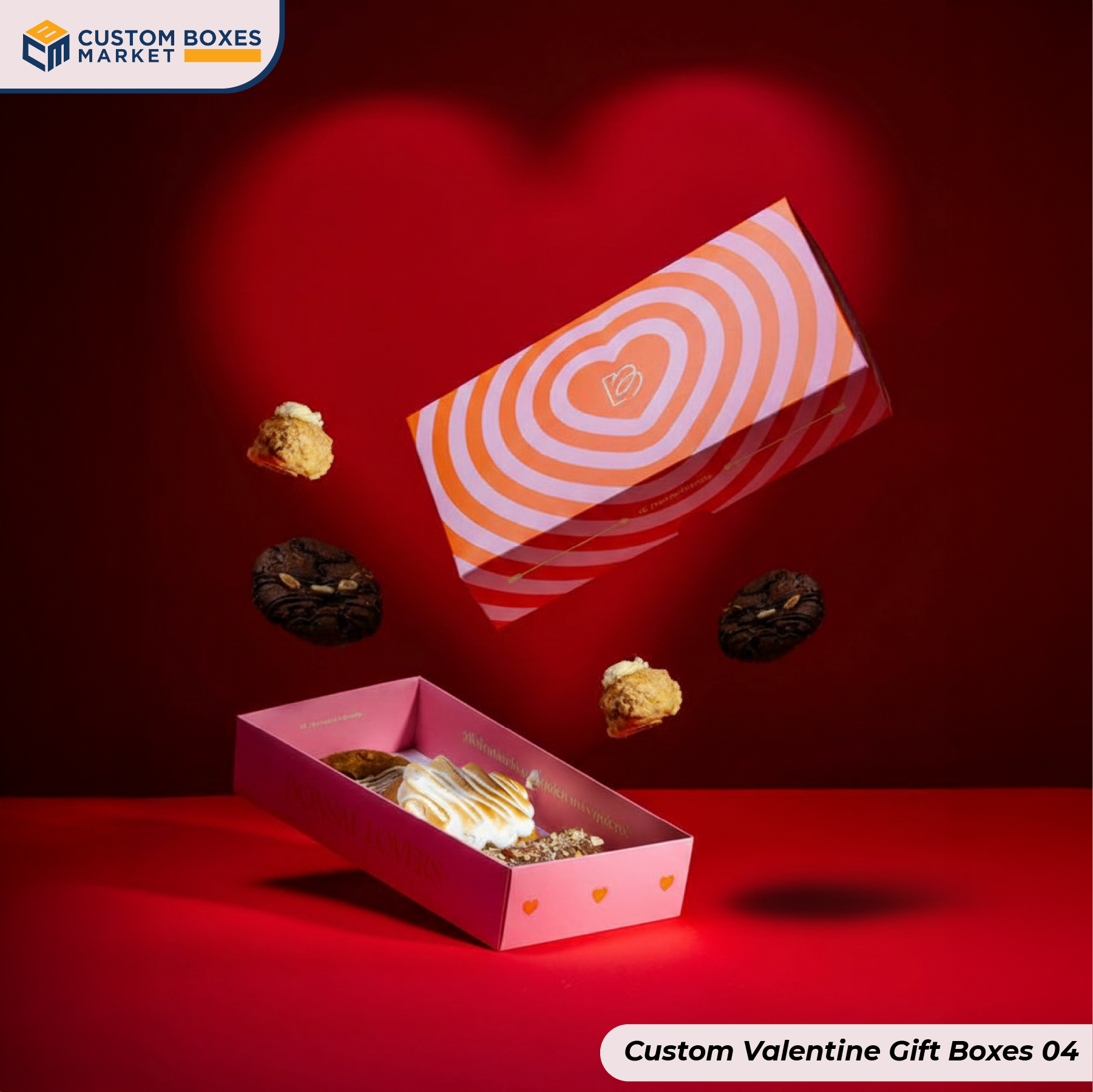 Custom Valentine Gift Boxes