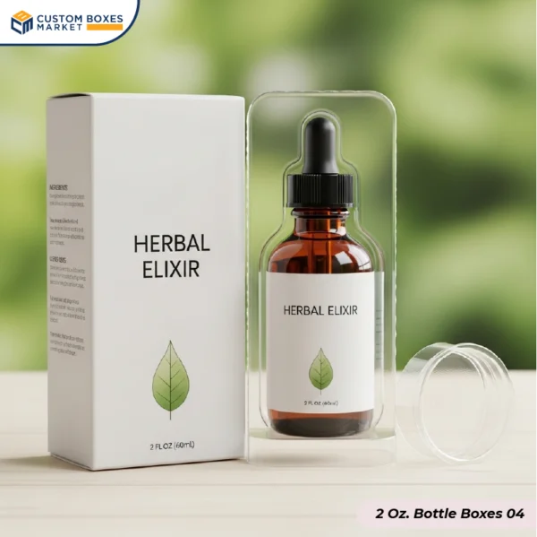 Custom 2 Oz. Bottle Boxes (4)