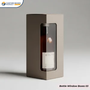 Custom Bottle Window Boxes