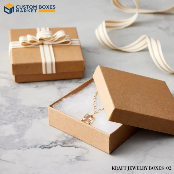 Kraft Jewelry packaging Boxes 02
