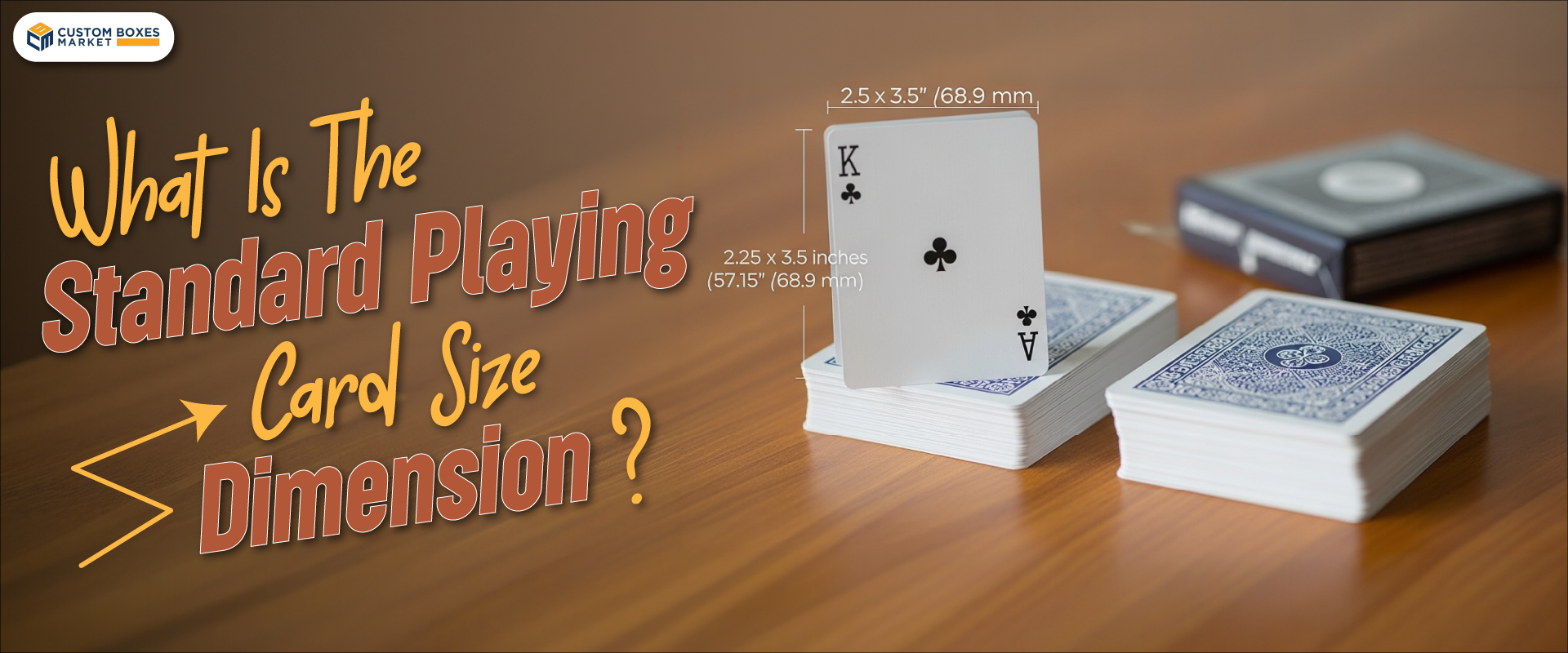 What Is The Standard Playing Card Box Size Dimensions